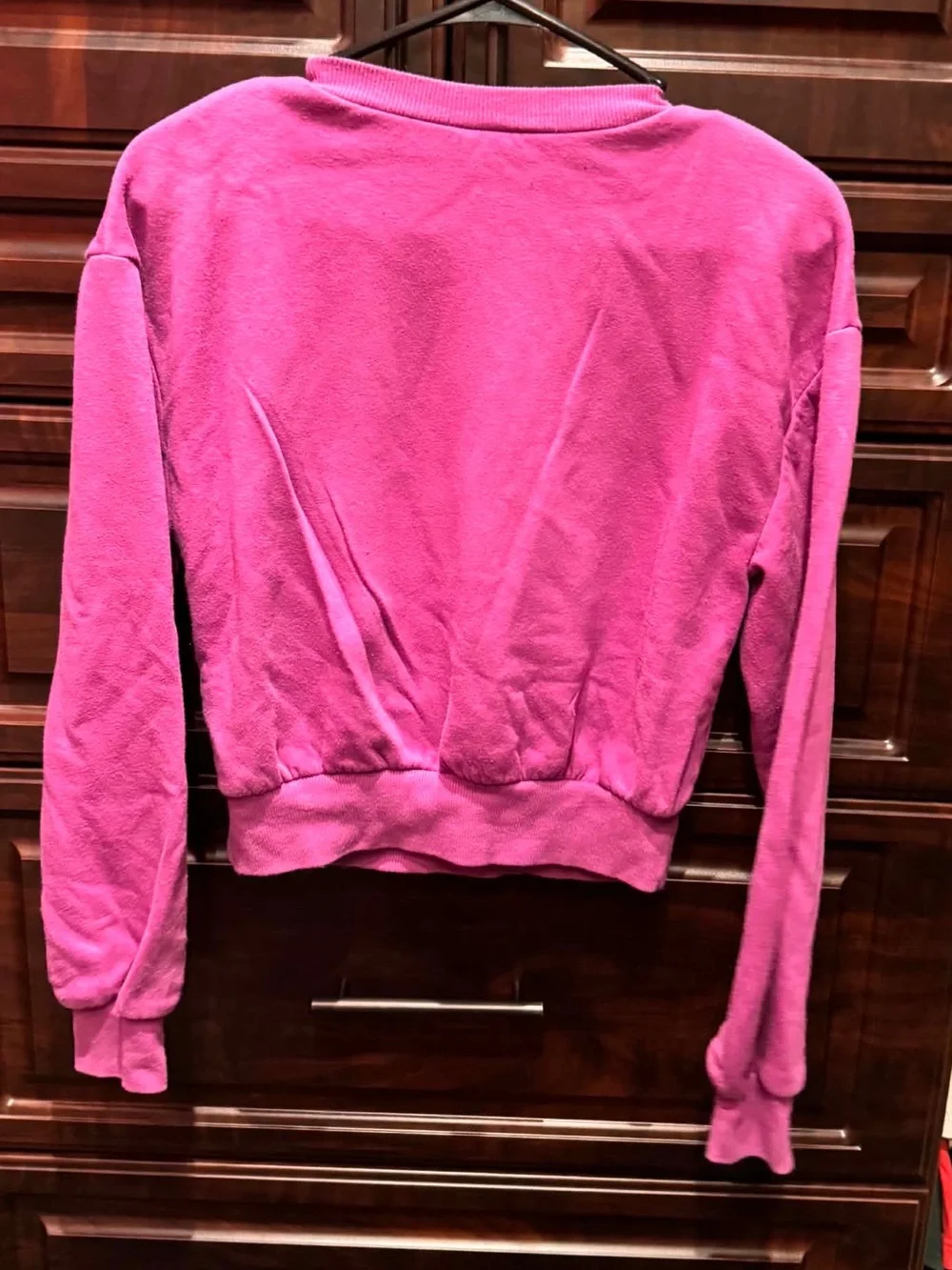 WILD FABLE Pink Graphic Sweatshirt "Suck My Balls" Bubble Tea Design SMALL - Picture 4 of 4